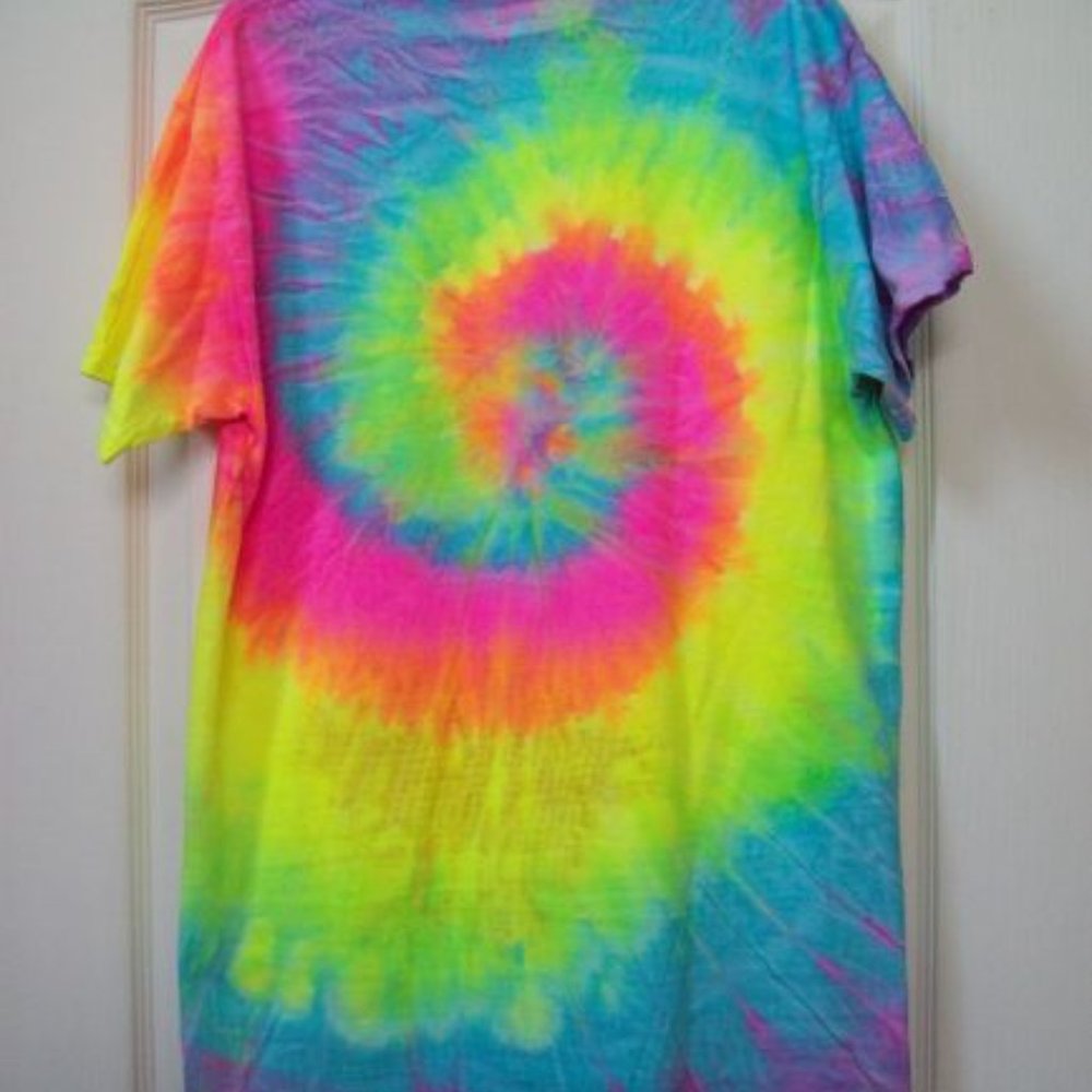 DAYTONA BEACH FLORIDA TIE DYE T-SHIRT (GILDAN) - Picture 2 of 5
